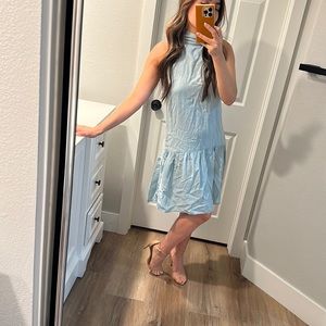 Denim soft dress. Comfy dress . Banana republic Jean material